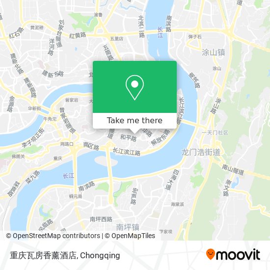 重庆瓦房香薰酒店 map