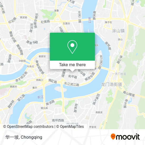 华一坡 map