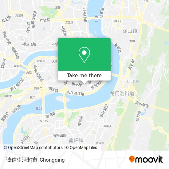 诚信生活超市 map