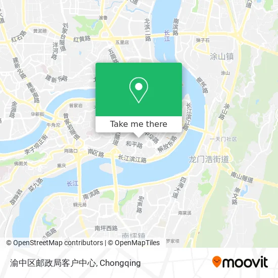渝中区邮政局客户中心 map