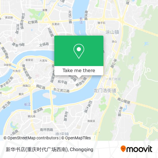 新华书店(重庆时代广场西南) map