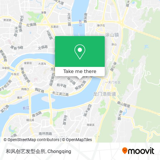 和风创艺发型会所 map