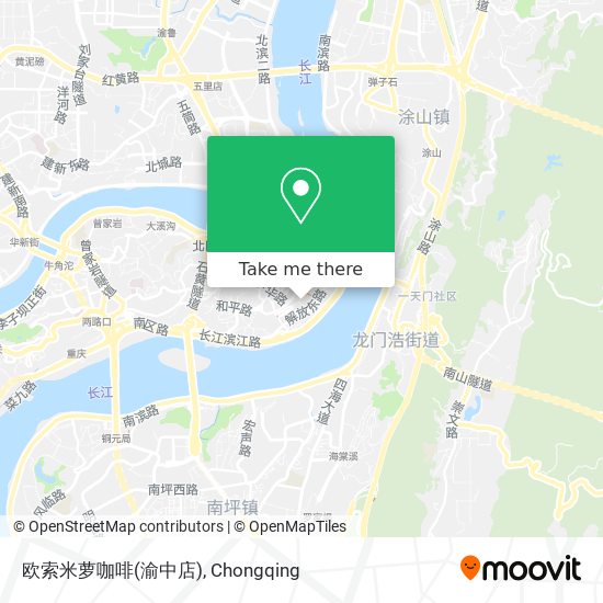 欧索米萝咖啡(渝中店) map