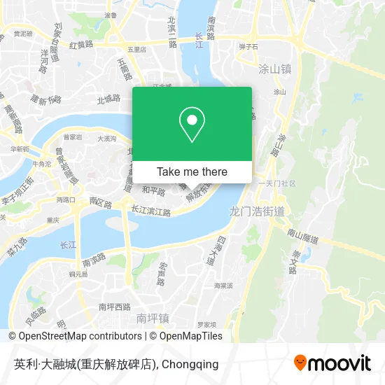英利·大融城(重庆解放碑店) map