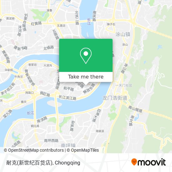 耐克(新世纪百货店) map