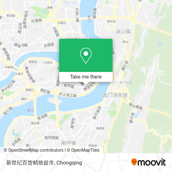 新世纪百货精致超市 map