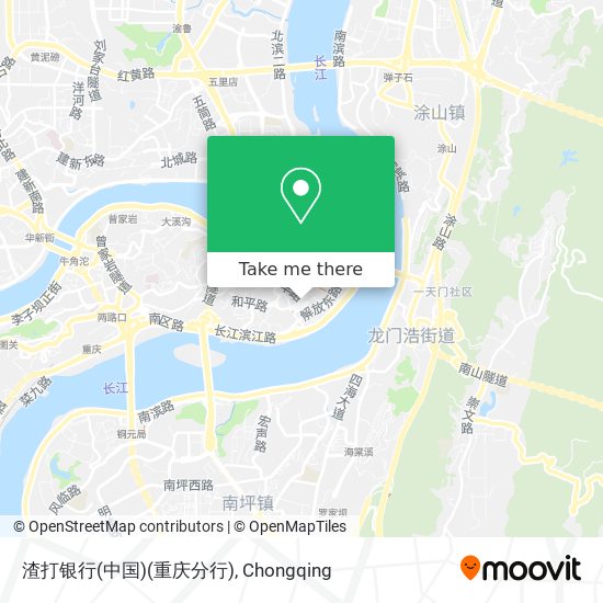 渣打银行(中国)(重庆分行) map