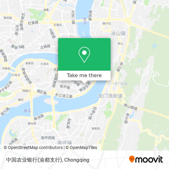 中国农业银行(渝都支行) map