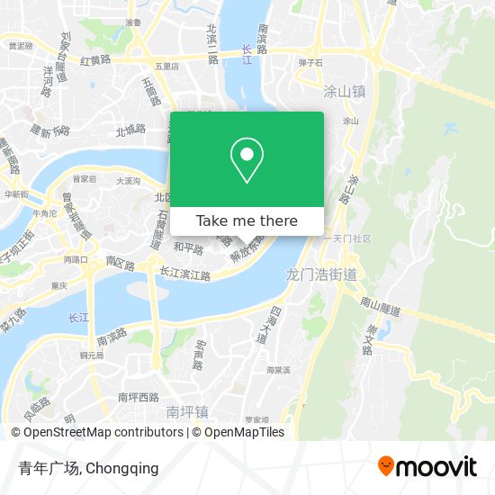 青年广场 map