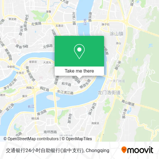 交通银行24小时自助银行(渝中支行) map