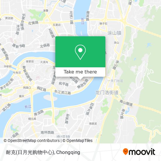 耐克(日月光购物中心) map