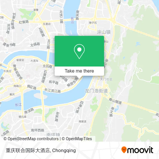 重庆联合国际大酒店 map