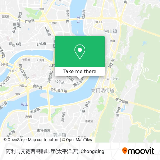 阿利与艾德西餐咖啡厅(太平洋店) map