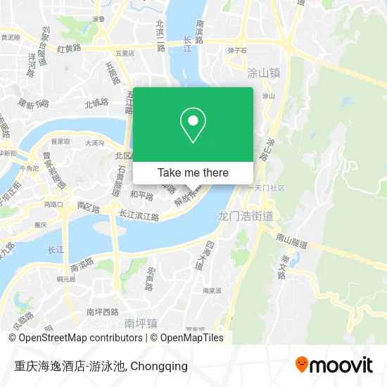 重庆海逸酒店-游泳池 map