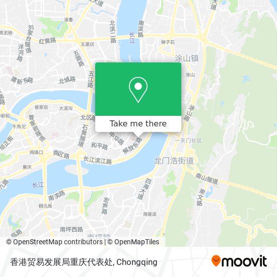 香港贸易发展局重庆代表处 map