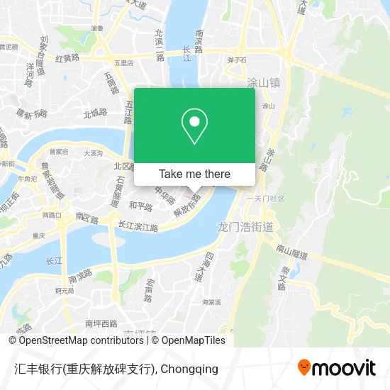 汇丰银行(重庆解放碑支行) map