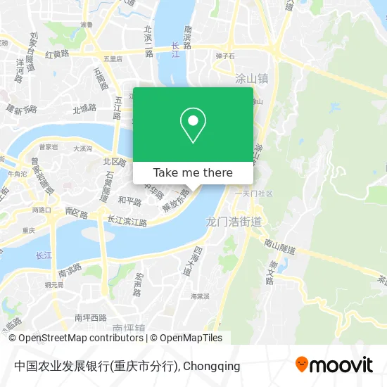 中国农业发展银行(重庆市分行) map