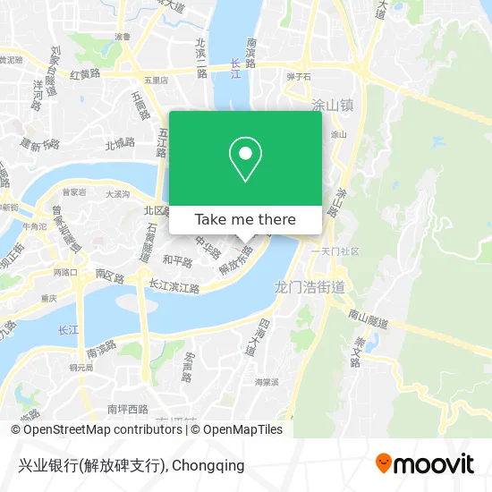 兴业银行(解放碑支行) map