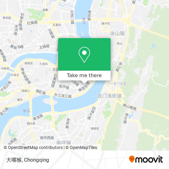 大嘴猴 map