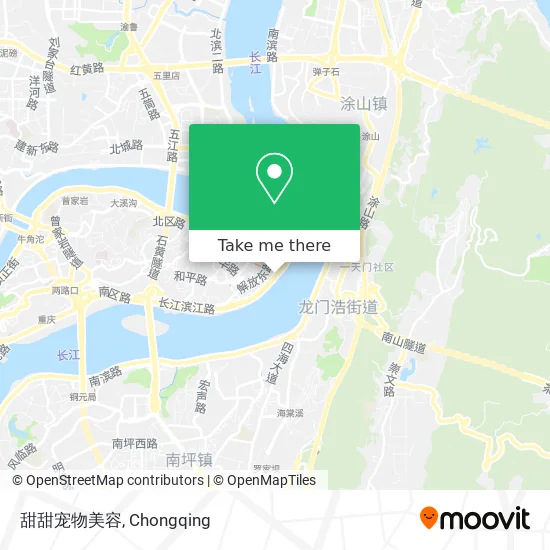 甜甜宠物美容 map