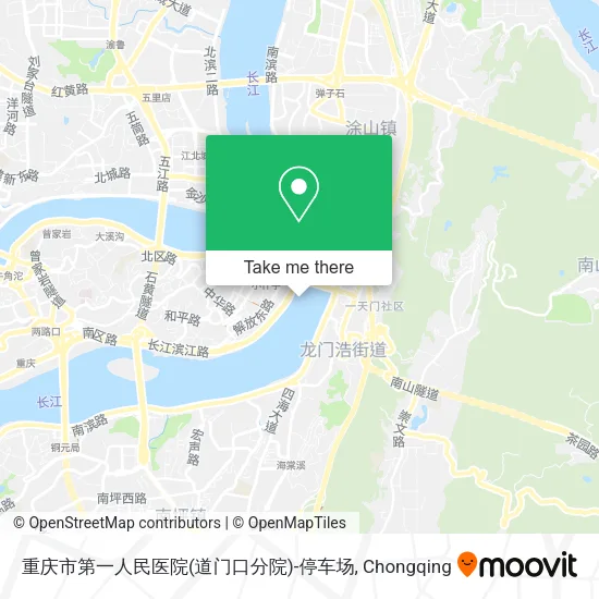 重庆市第一人民医院(道门口分院)-停车场 map