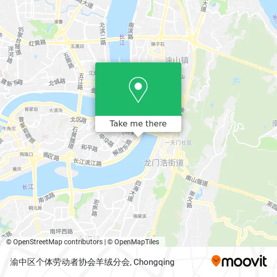 渝中区个体劳动者协会羊绒分会 map