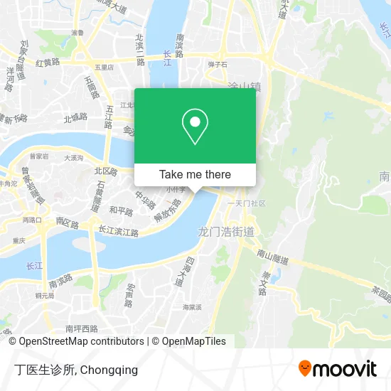 丁医生诊所 map