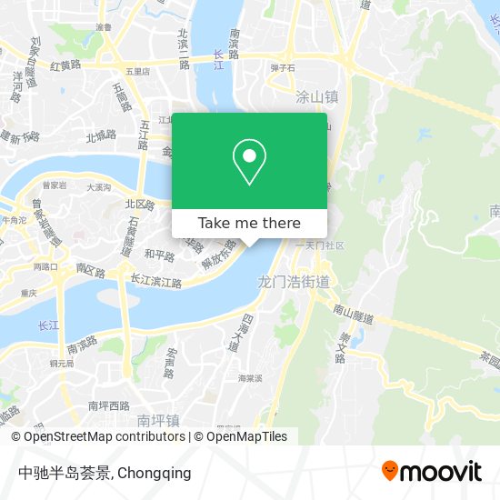 中驰半岛荟景 map