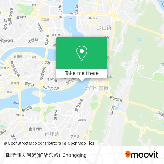 阳澄湖大闸蟹(解放东路) map