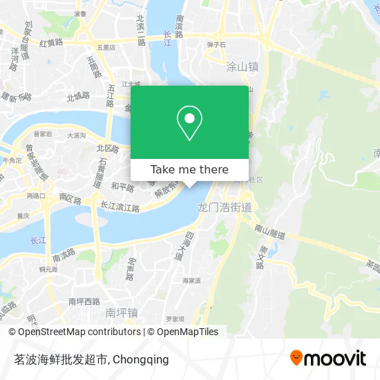茗波海鲜批发超市 map