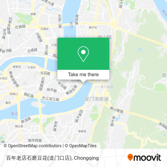 百年老店石磨豆花(道门口店) map