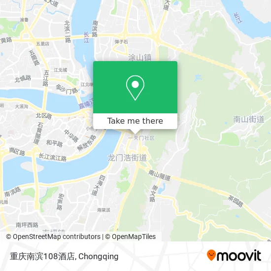 重庆南滨108酒店 map