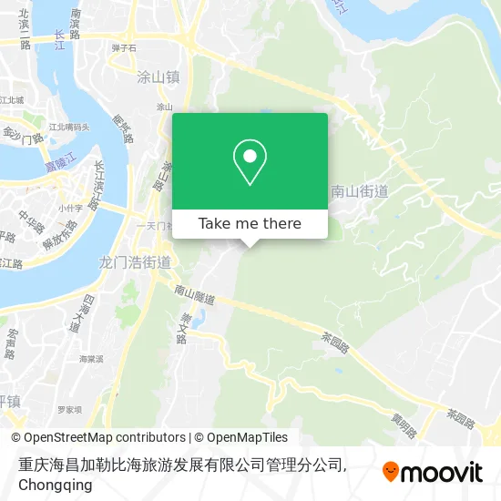 重庆海昌加勒比海旅游发展有限公司管理分公司 map