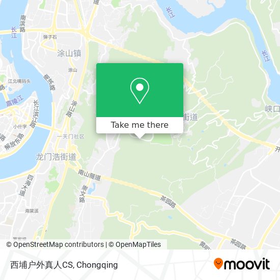 西埔户外真人CS map