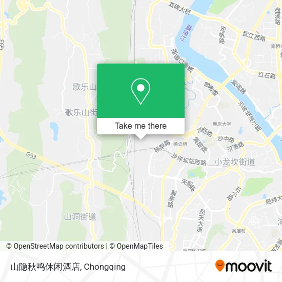 山隐秋鸣休闲酒店 map