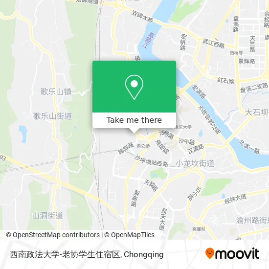 西南政法大学-老协学生住宿区 map