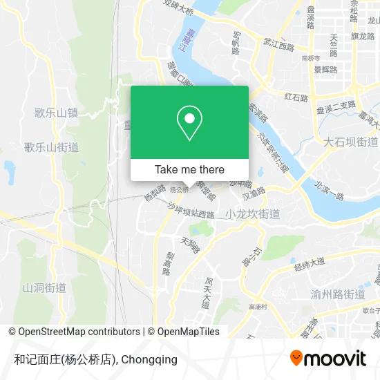 和记面庄(杨公桥店) map