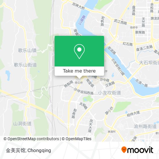 金美宾馆 map