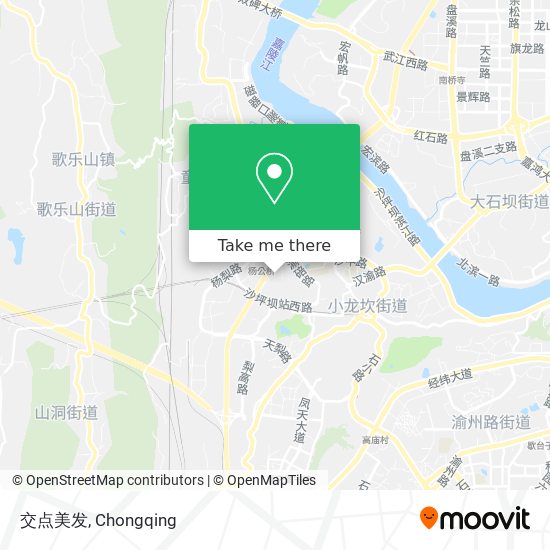 交点美发 map