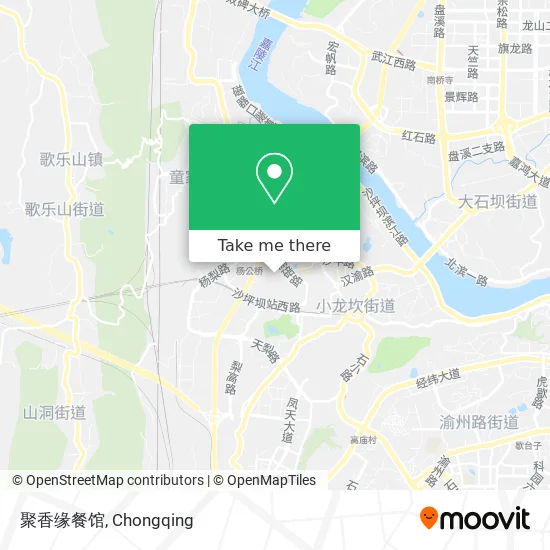 聚香缘餐馆 map