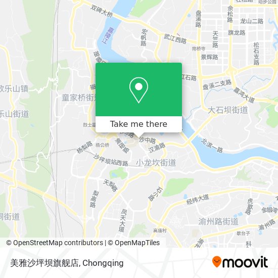 美雅沙坪坝旗舰店 map