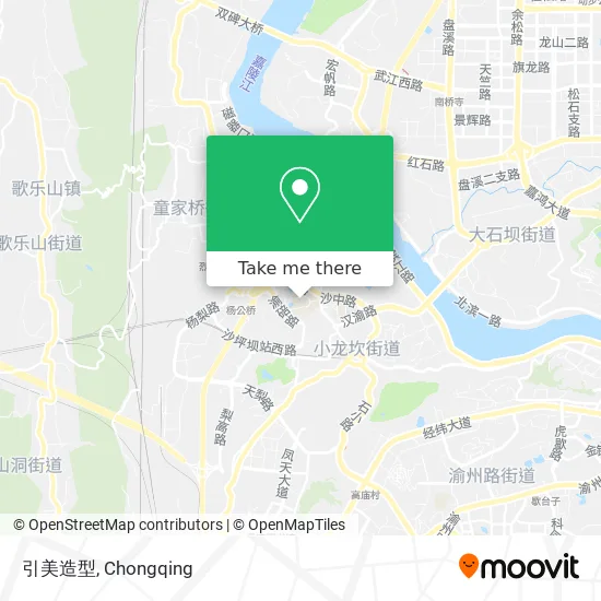 引美造型 map