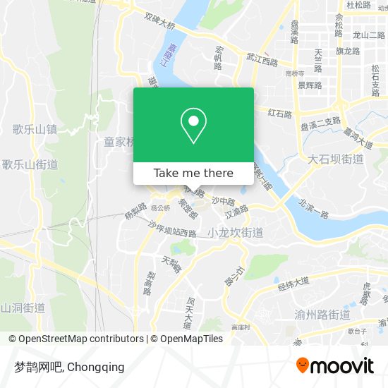 梦鹊网吧 map