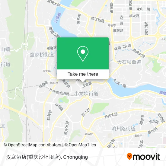 汉庭酒店(重庆沙坪坝店) map