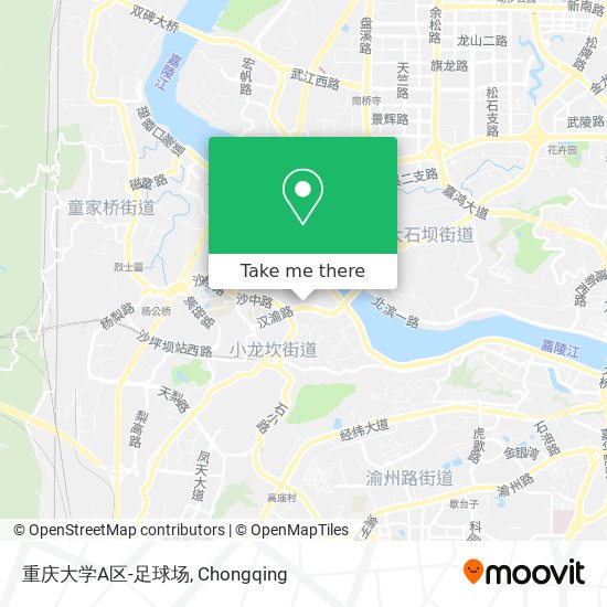 重庆大学A区-足球场 map