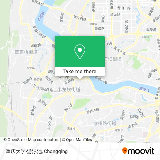 重庆大学-游泳池 map