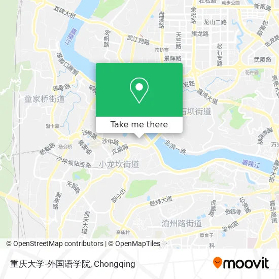 重庆大学-外国语学院 map