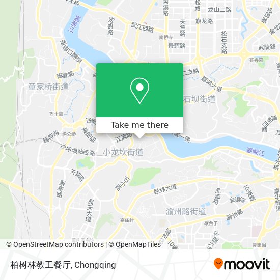 柏树林教工餐厅 map