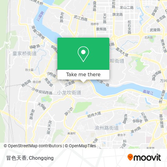 冒色天香 map