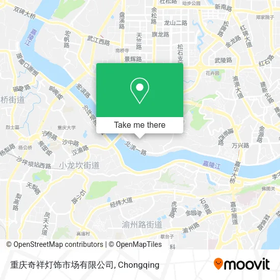 重庆奇祥灯饰市场有限公司 map